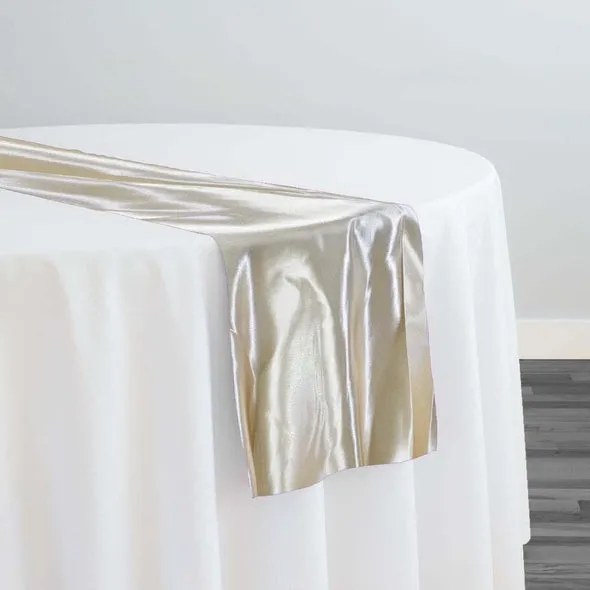 10pcs - Bridal Satin Table Runner 20"x90" - Banana 181