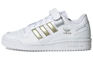 Adidas Originals Forum Low Cloud White Gold Metallic (Women's)