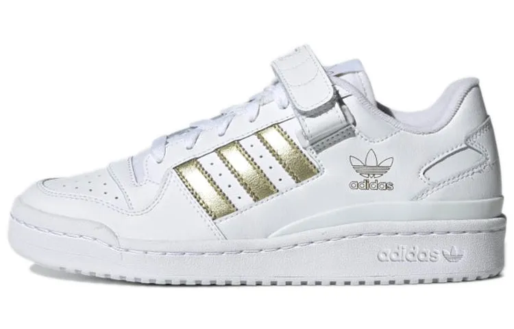 Adidas Originals Forum Low Cloud White Gold Metallic (Women's)