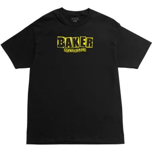 Baker Brand Logo Tee - Black/Yellow