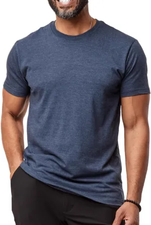 Fresh Clean Threads Crew Neck T-Shirt - Pre Shrunk Soft Fitted Premium Tee - Men??s T- Cotton Poly